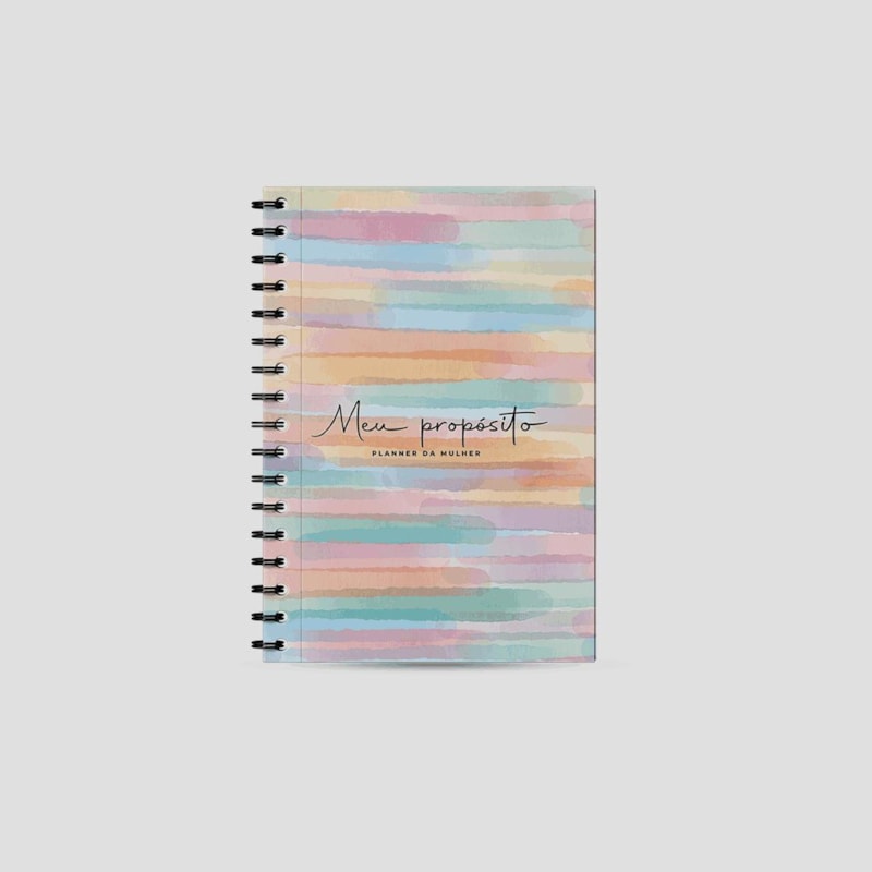PLANNER MEU PROPÓSITO - AQUARELA
