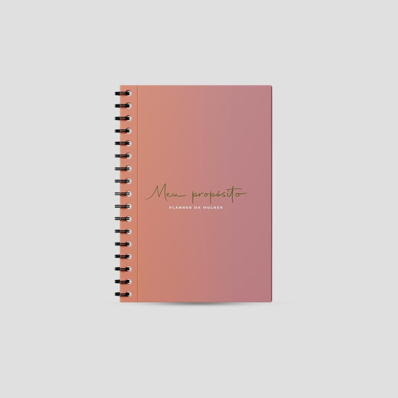 PLANNER MEU PROPÓSITO - DEGRADÊ