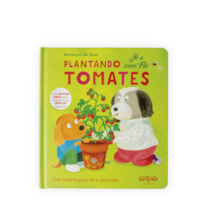 Plantando tomates: jô e vovó flô