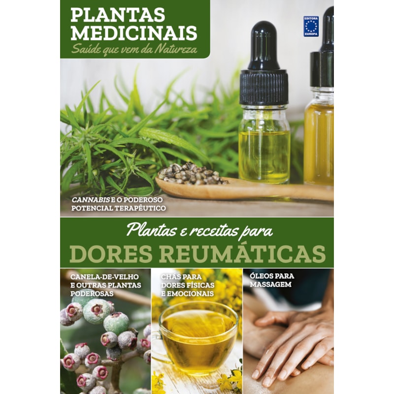 PLANTAS MEDICINAIS VOLUME 10: PLANTAS E RECEITAS PARA DORES REUMÁTICAS