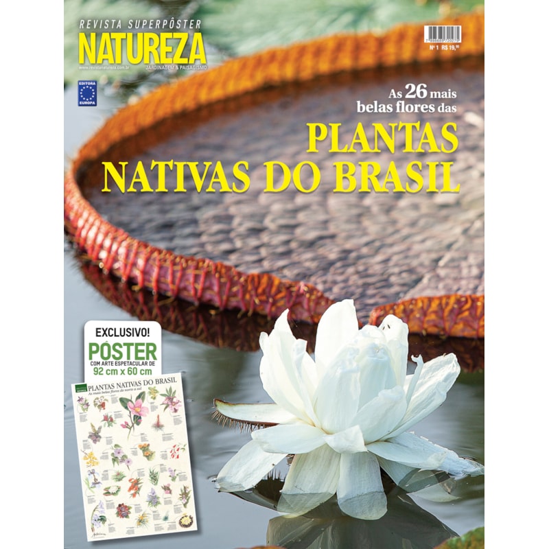 PLANTAS NATIVAS DO BRASIL - SUPERPÔSTER