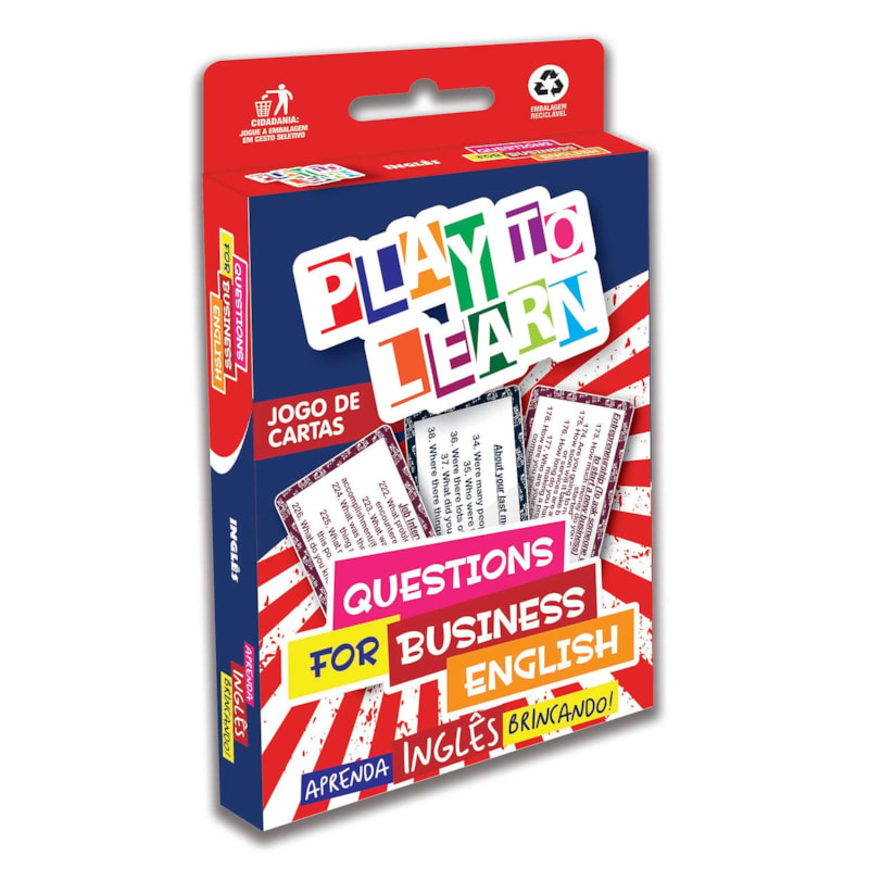 PLAY TO LEARN - QUESTIONS FOR BUSINESS
