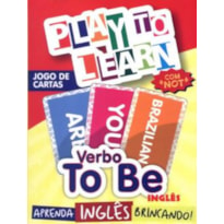 PLAY TO LEARN - VERBO TO BE - JOGO CART