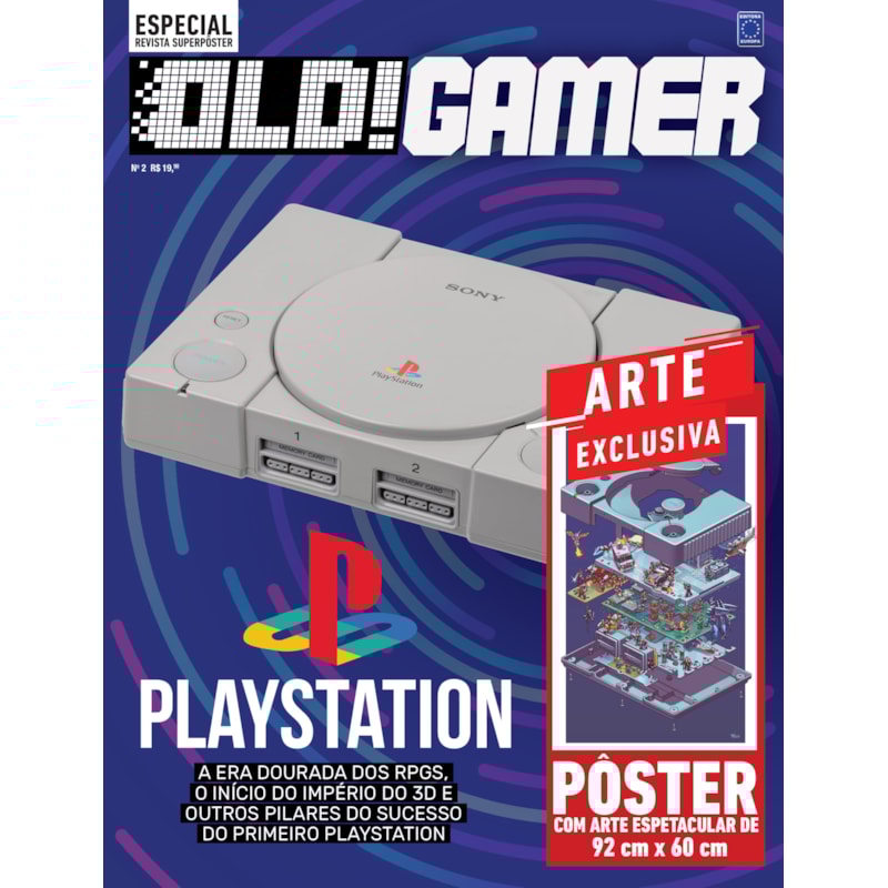 PLAYSTATION - SUPERPÔSTER OLD!GAMER