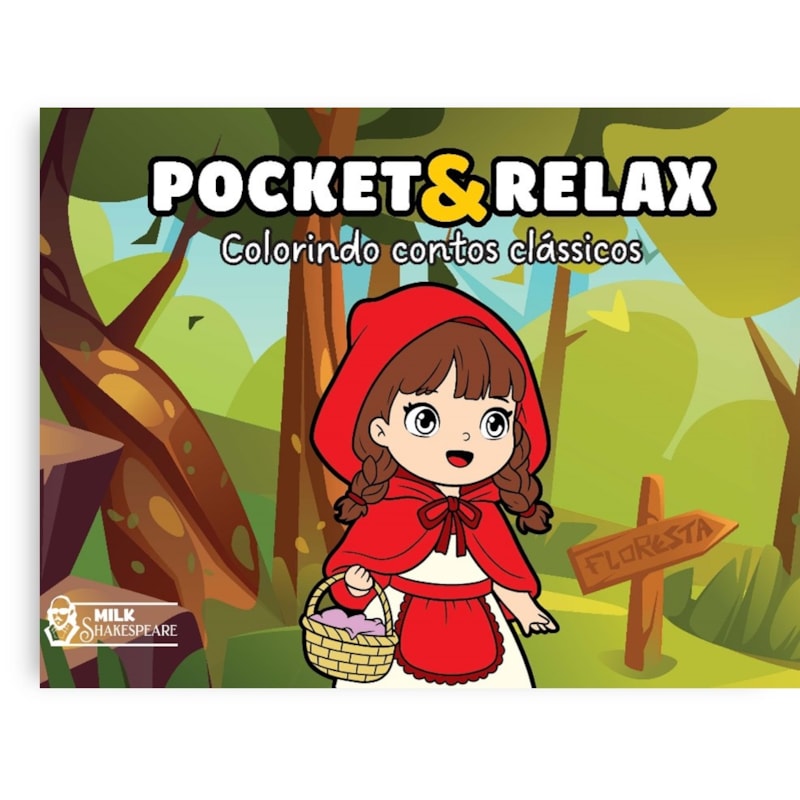 POCKET & RELAX - COLORINDO CONTOS CLÁSSICOS: LIVRO DE COLORIR