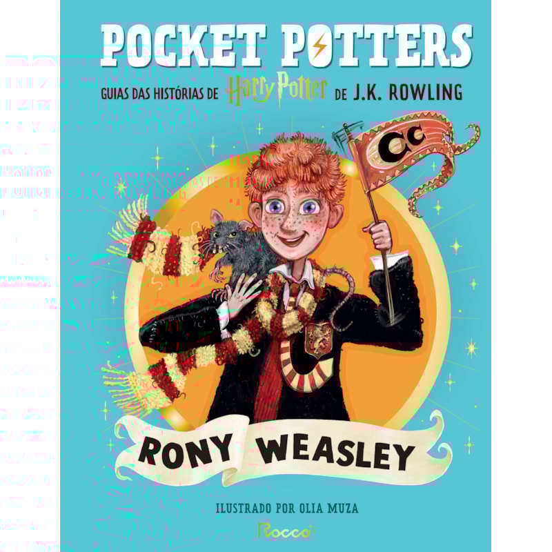POCKET POTTERS: RONY WEASLEY: GUIAS DAS HISTÓRIAS DE HARRY POTTER DE J.K. ROWLING