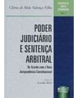 PODER JUDICIÁRIO E SENTENÇA ARBITRAL - BIBLIOTECA DE DIREITO INTERNACIONAL - VOL. 2