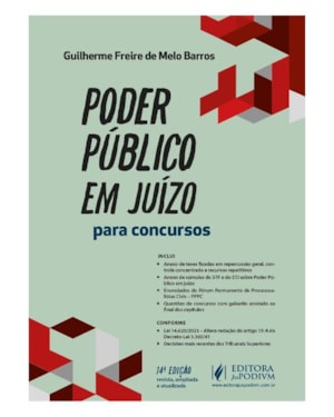 PODER PÚBLICO EM JUÍZO PARA CONCURSOS