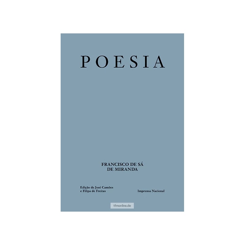 POESIA: FRANCISCO DE SÁ MIRANDA