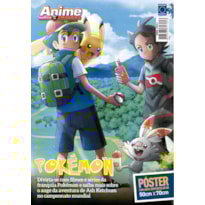 POKÉMON - ARTE D - ASH KETCHUM E PIKACHU - JOURNEYS - SUPERPÔSTER ANIME INVADERS