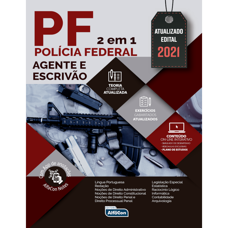 POLÍCIA FEDERAL - AGENTE E ESCRIVÃO - EDITAL 2021