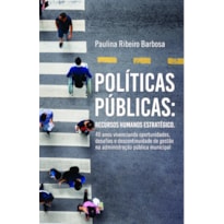 Políticas públicas: recursos humanos estratégico - 40 anos vivenciando oportunidades, desafios e descontinuidade de gestão na administração pública municipal