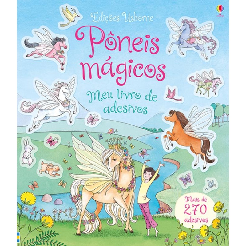 PÔNEIS MÁGICOS : MEU LIVRO DE ADESIVOS