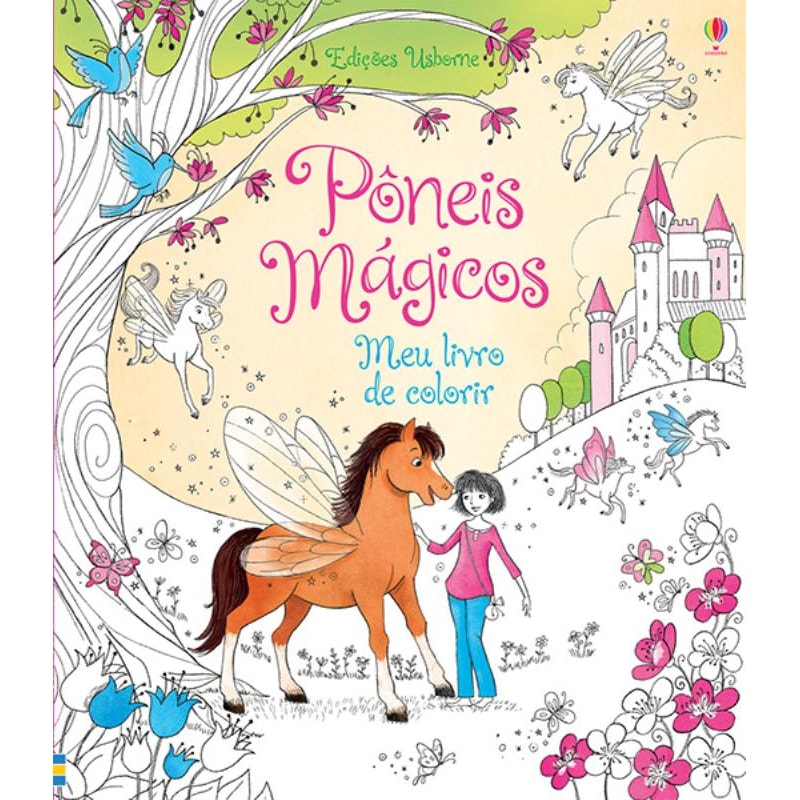 PÔNEIS MÁGICOS : MEU LIVRO DE COLORIR