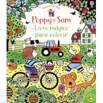 POPPY E SAM: LIVRO MÁGICO PARA COLORIR