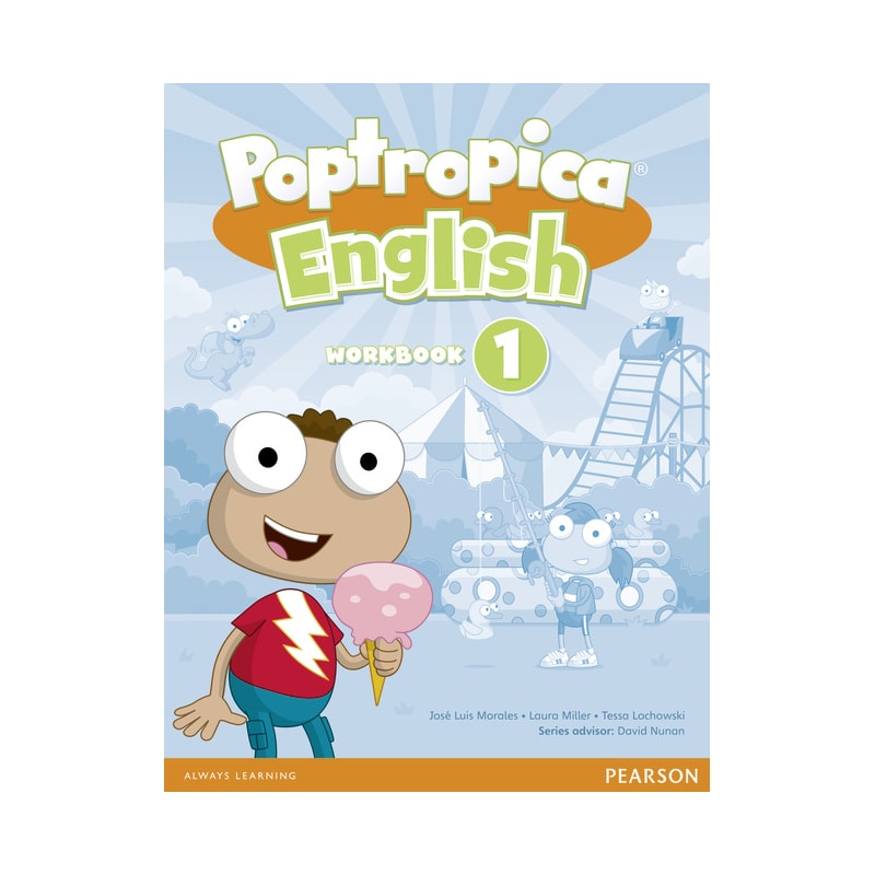 POPTROPICA ENGLISH AME 1 WB & CD PACK