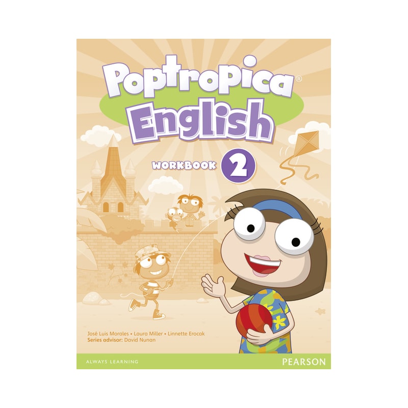 POPTROPICA ENGLISH AME 2 WB & CD PACK