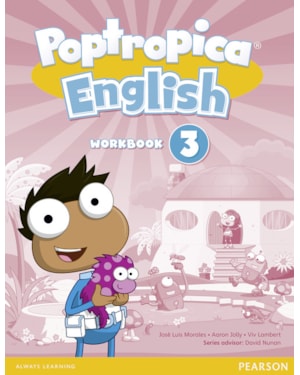 POPTROPICA ENGLISH AME 3 WB & CD PACK