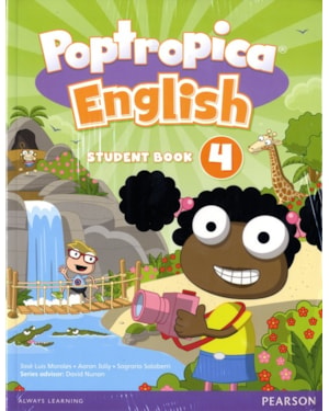 POPTROPICA ENGLISH AME 4 SB & OW AC CARD