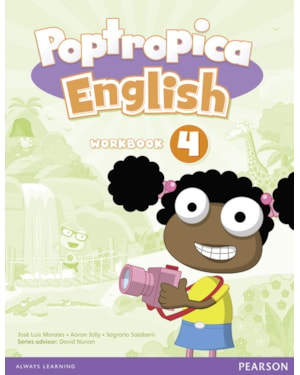 POPTROPICA ENGLISH AME 4 WB & CD PACK