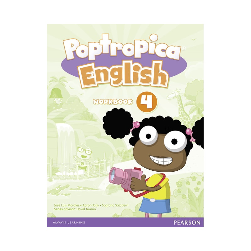POPTROPICA ENGLISH AME 4 WB & CD PACK