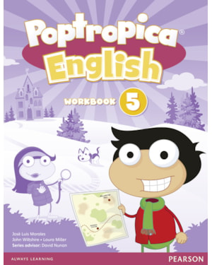 POPTROPICA ENGLISH AME 5 WB & CD PACK