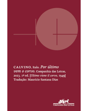 Por último vem o corvo