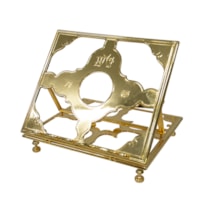 PORTA BIBLIA DOURADO 28CM DE ALTURA