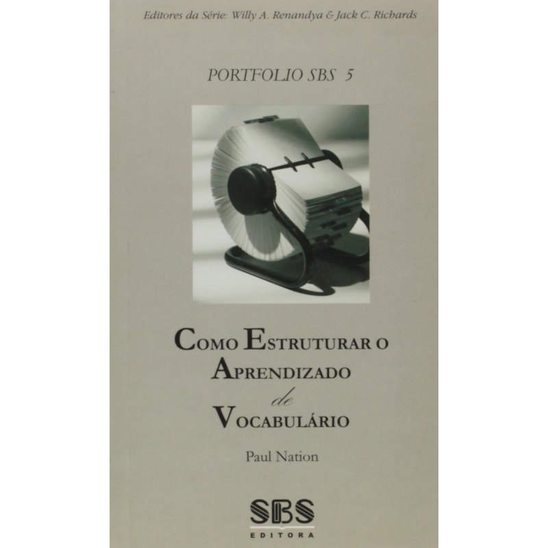 PORTFOLIO SBS 05 - COMO ESTRUTURAR O APRENDIZADO DE VOCABULARIO - 1