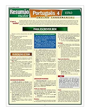 PORTUGUES 4 - ESTILO - 1