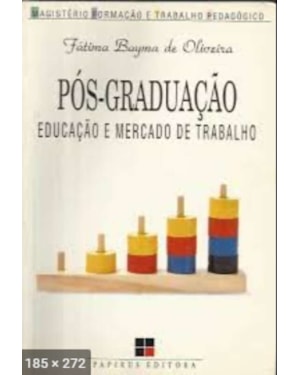 POS GRADUACAO: EDUCACAO E MERCADO DE TRABALHO - 1ª