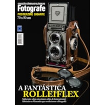 PÔSTER CÂMERAS CLÁSSICAS FOTOGRAFE - ROLLEIFLEX - ARTE A