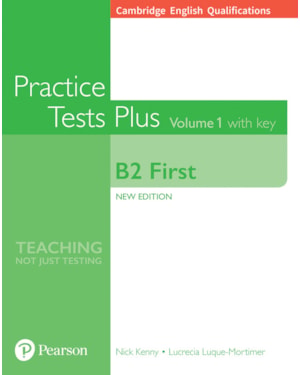 PRACTICE TESTS PLUS - CAMBRIDGE B2 FIRST STUDENTS BOOK VOL 1 W/ ONLINE RESOURCES (W/ KEY)