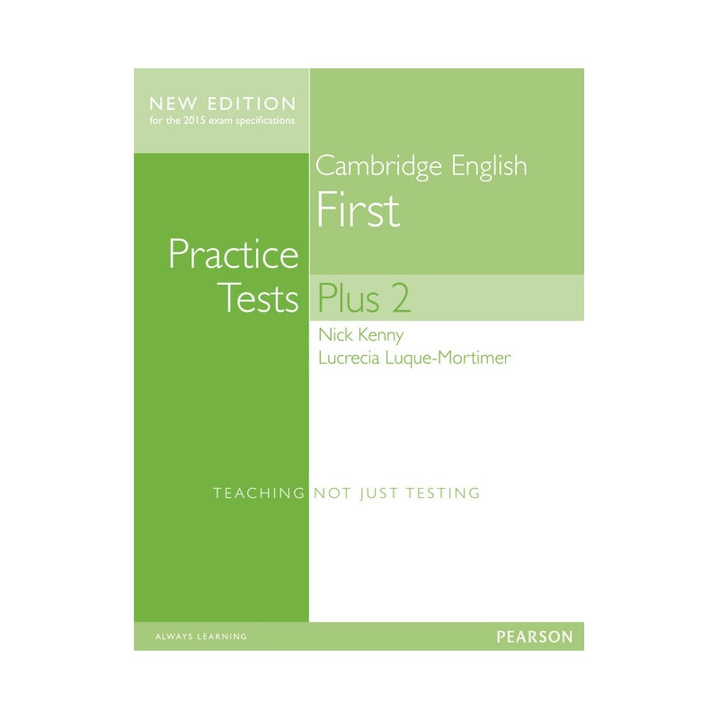 PRACTICE TESTS PLUS - CAMBRIDGE B2 FIRST STUDENTS BOOK VOL 2 W/ ONLINE RESOURCES (W/ KEY)