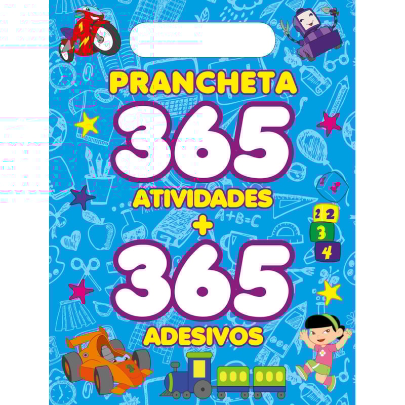 PRANCHETA 365 ATIVIDADES + 365 ADESIVOS