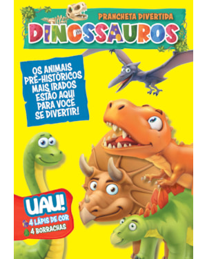 PRANCHETA DIVERTIDA DINOSSAUROS