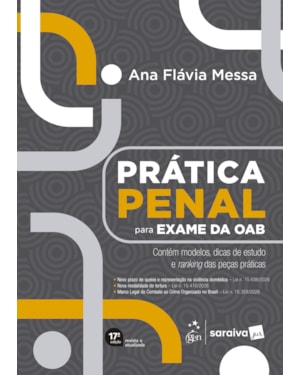 PRÁTICA PENAL PARA O EXAME DA OAB - 17ª EDIÇÃO 2026
