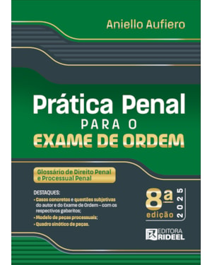 Prática Penal para o Exame de Ordem - 8ª Edição