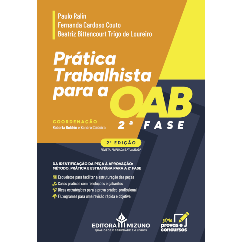 Prática trabalhista para OAB 2ª fase - 2ª edição 2026
