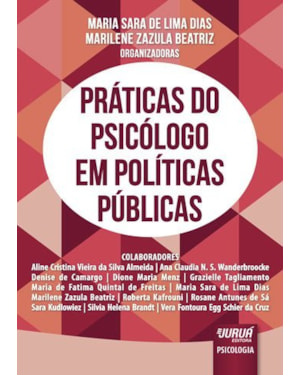 PRÁTICAS DO PSICÓLOGO EM POLÍTICAS PÚBLICAS