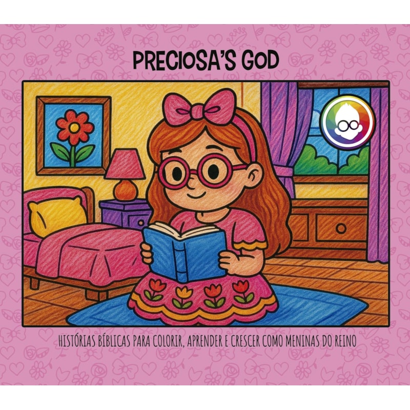 PRECIOSAS GOD: HISTÓRIAS BÍBLICAS PARA COLORIR