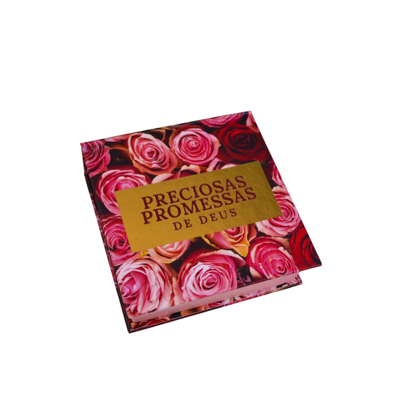 PRECIOSAS PROMESSAS DE DEUS | CAPA DURA | COM 220 VERSÍCULOS E LETRAS GRANDES | NS3 ROSAS