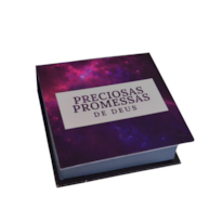 PRECIOSAS PROMESSAS DE DEUS | CAPA DURA | COM 220 VERSÍCULOS E LETRAS GRANDES | NS5 CRIAÇÃO