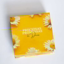 PRECIOSAS PROMESSAS DE DEUS - COM 220 VERSÍCULOS E LETRAS GRANDES - MARGARIDAS