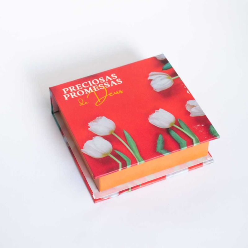 PRECIOSAS PROMESSAS DE DEUS - COM 220 VERSÍCULOS E LETRAS GRANDES - TULIPAS