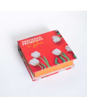 PRECIOSAS PROMESSAS DE DEUS - COM 220 VERSÍCULOS E LETRAS GRANDES - TULIPAS