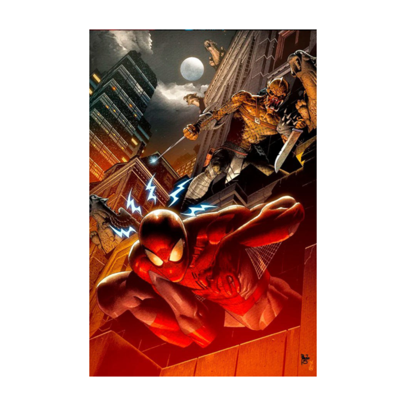 Predador versus Homem-Aranha