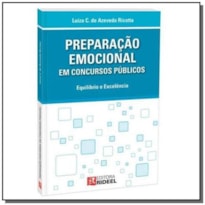 PREPARACAO EMOCIONAL EM CONCURSOS PUBLICOS - EQUILIBRIO E EXCELENCIA - 1