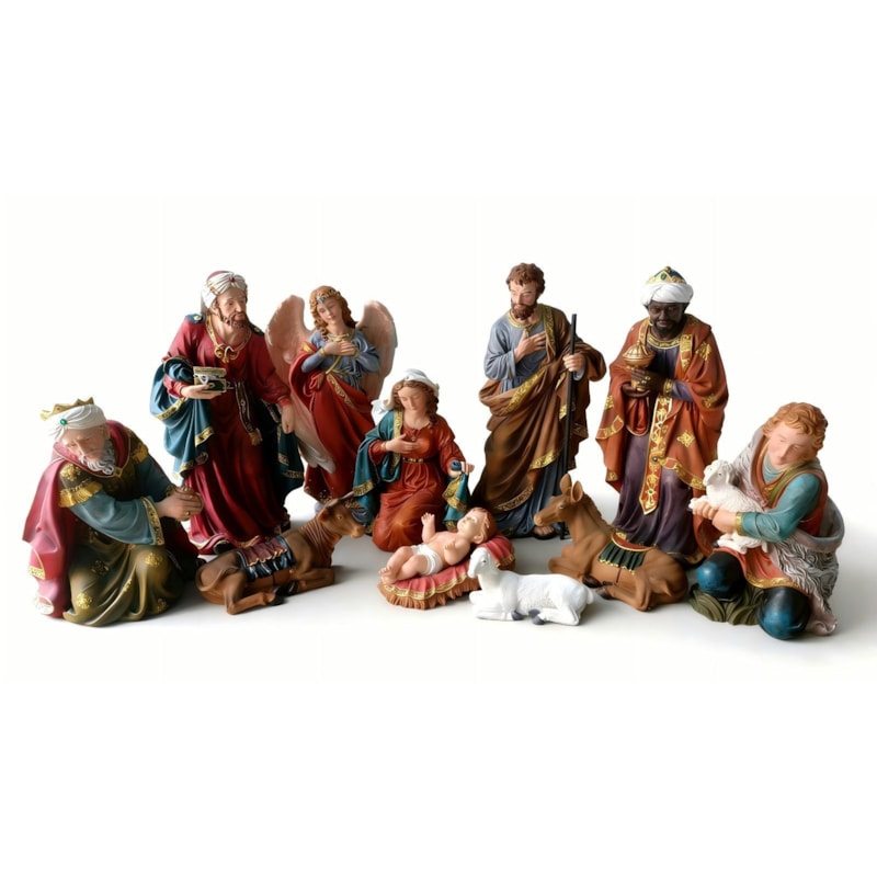PRESEPIO 106CM TRADICIONAL 11 PEÇAS
