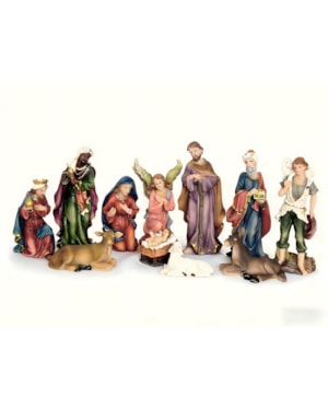 PRESEPIO 12CM TRADICIONAL 11 PEÇAS